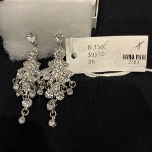 Earrings! Beautiful Swarovski crystal dangle earring set. Brand New, never worn.
